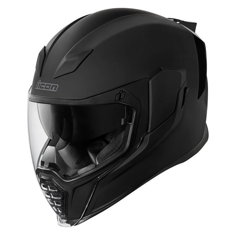 Icon Airflite Rubatone Helmet in matte black
