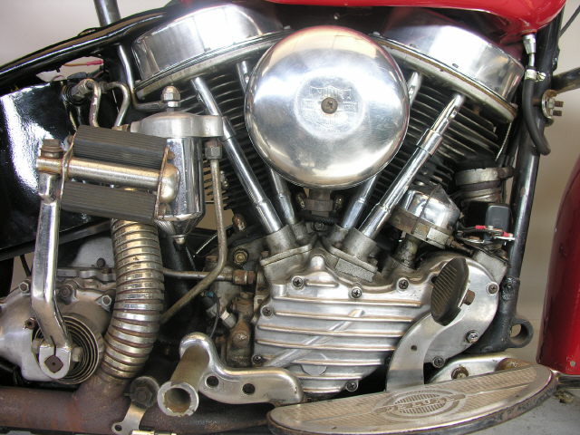 Harley Panhead Engine