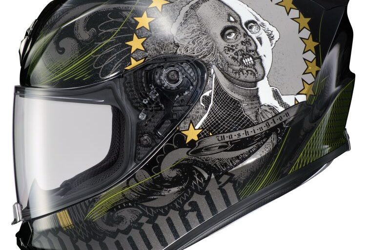 Scorpion EXO-R420 Illuminati 2 with George Washington skull graphic