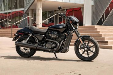 Black Harley Davidson
