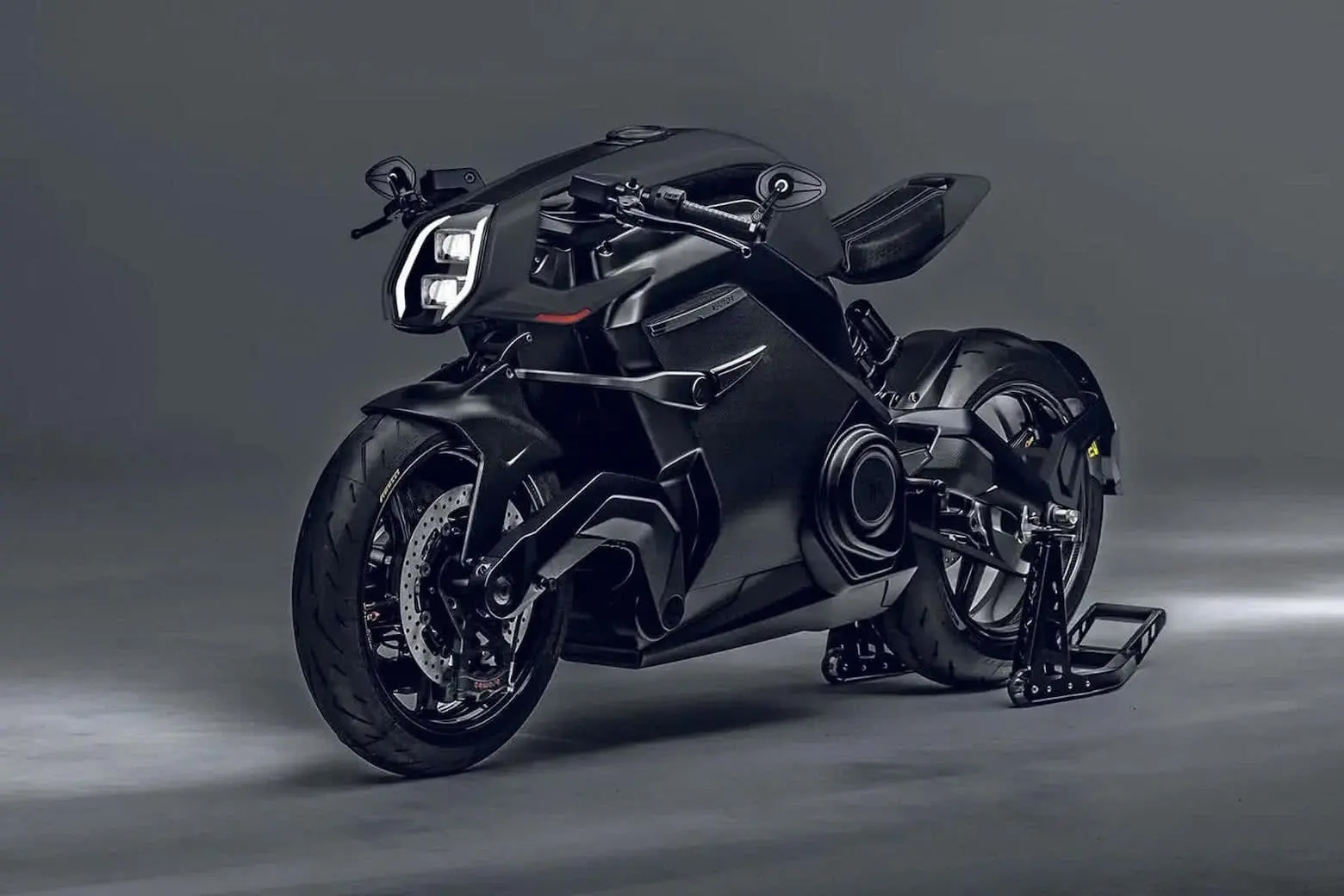 An Arc Vector electric motorcycle