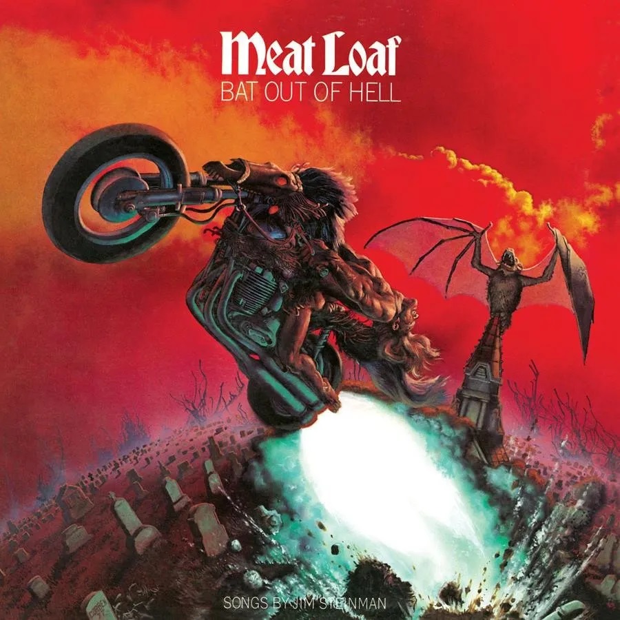 Meatloaf - Bat Out Of Hell album cover