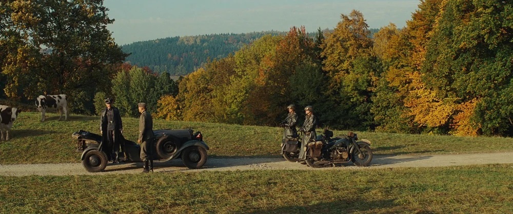 1938 BMW R12 in Inglourious Basterds movie