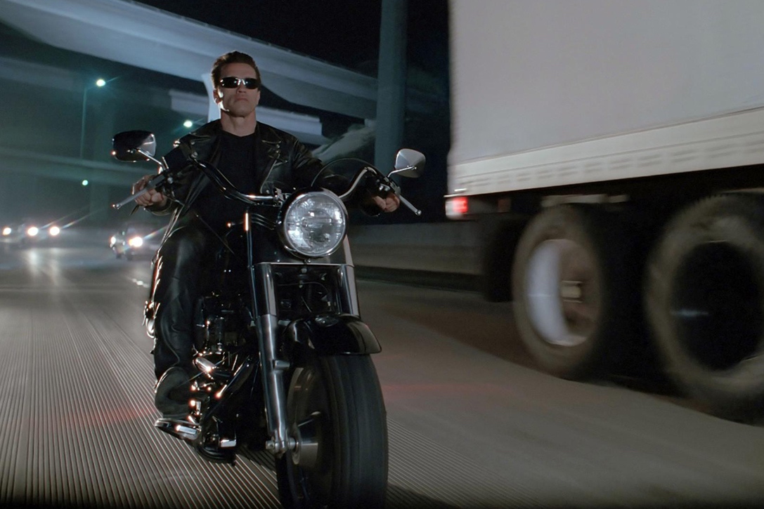 1990 Harley-Davidson FLSTF Fat Boy from Terminator 2: Judgment Day movie
