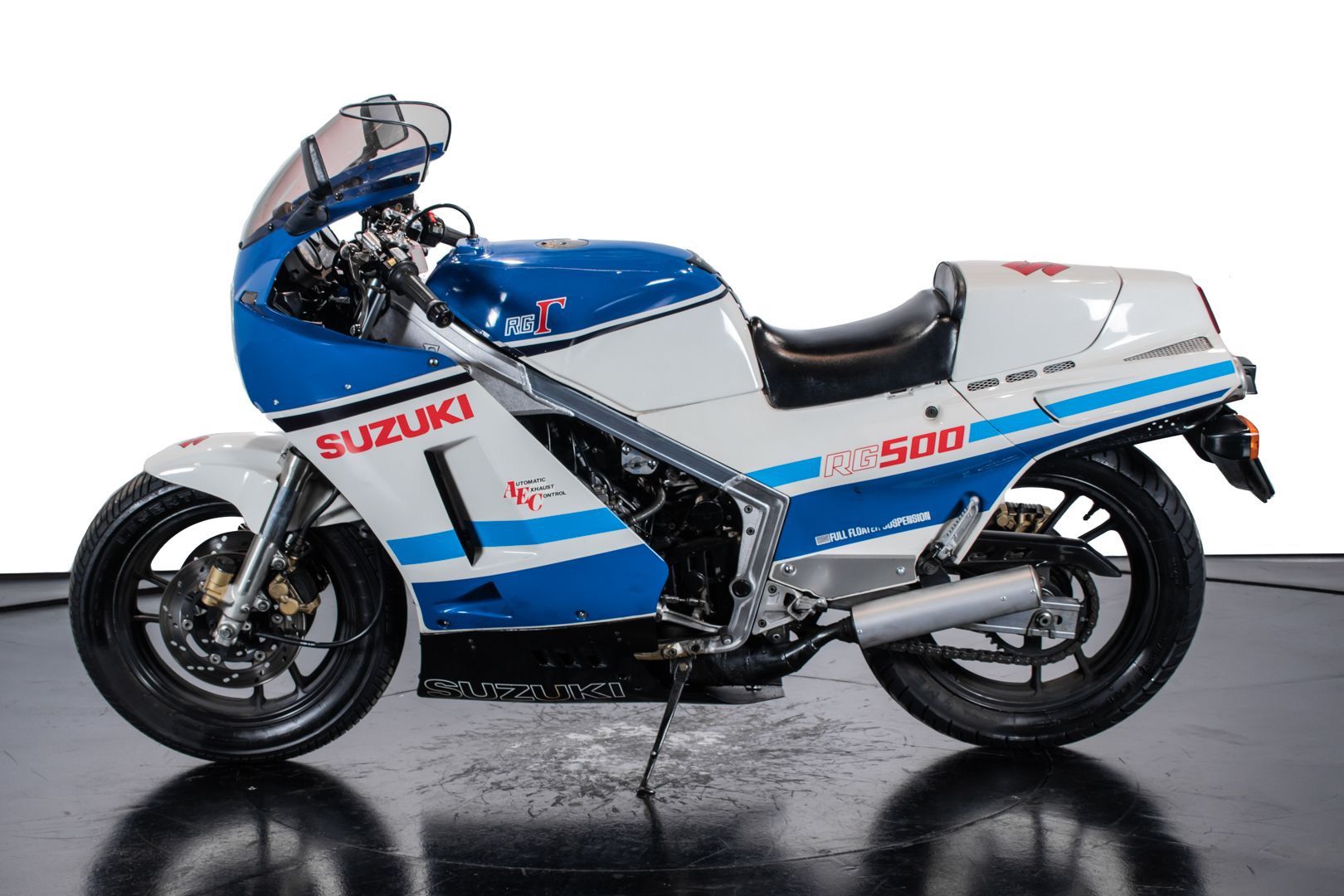 a 1985 Suzuki RG500 motorcycle