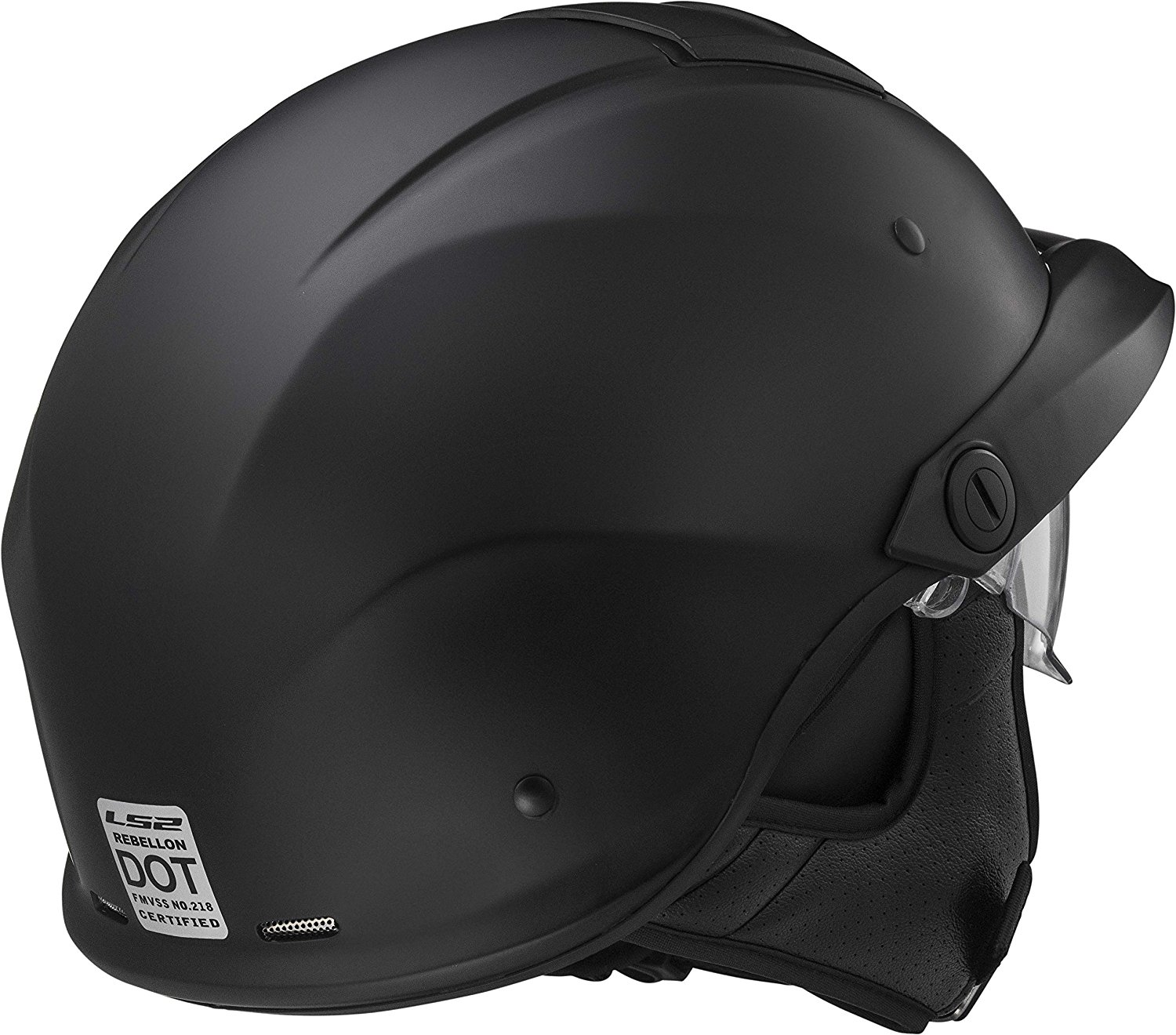 LS2 Helmets Rebellion Unisex-Adult Half Helmet Motorcycle Helmet Review