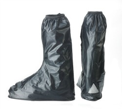 Waterproof Motorcycle Biker Reflective Rain Boot shoes Footweaar Cover Black+ 