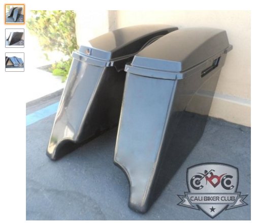 hard case saddlebags