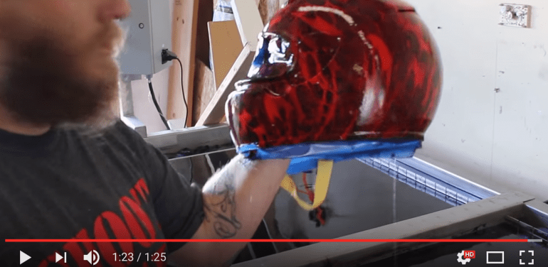 How to Hydro Dip a Motorcycle Helmet and Other Hydrodipping Tips