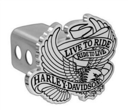 harley trailer hitch cover