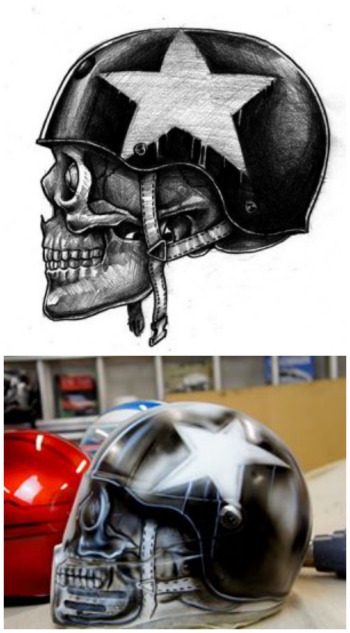 Skull Motorcycle Helmets - WARNING; Not all Skulls are created equal.