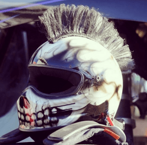 101 Awesome Motorcycle Helmet Mohawks