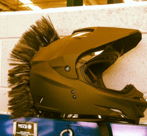 101 Awesome Motorcycle Helmet Mohawks