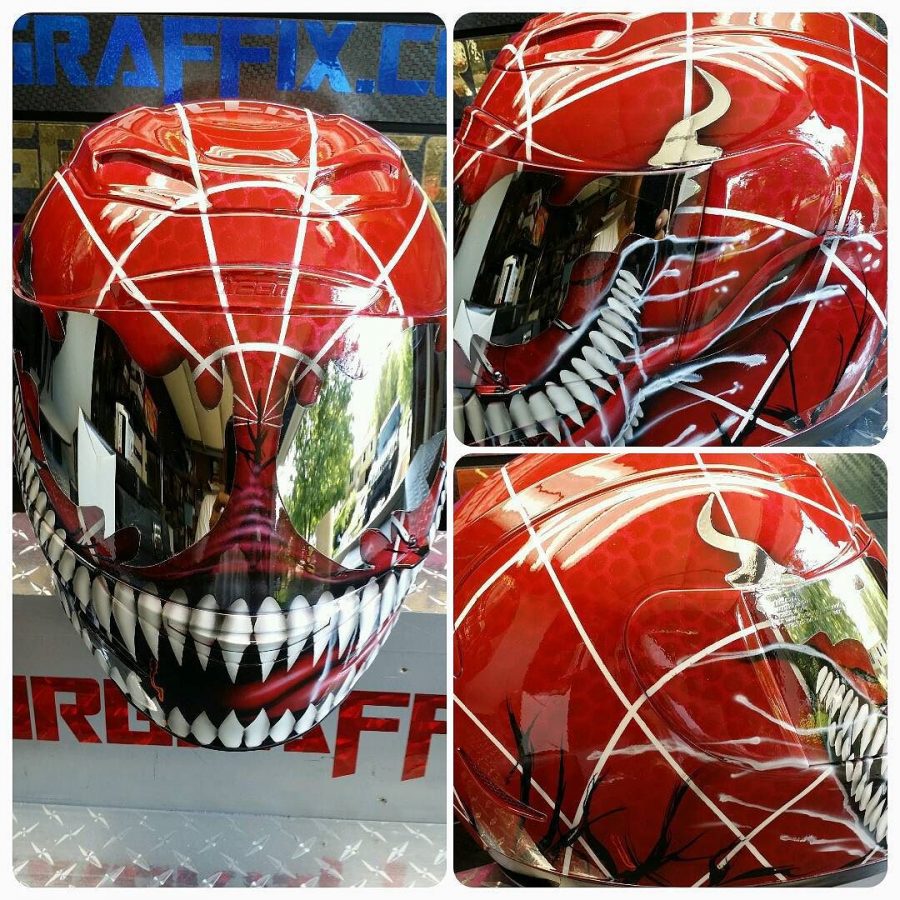 Spiderman Motorcycle Helmets