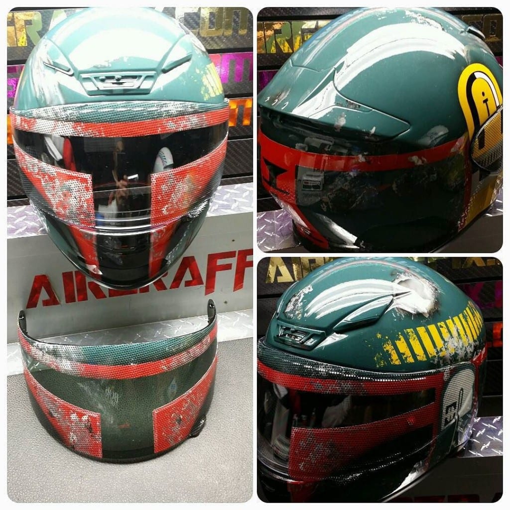 Boba Fett Motorcycle Helmets