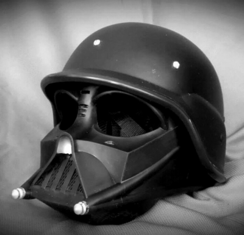 Star Wars Motorcycle Helmets - I am one with the FORCE.