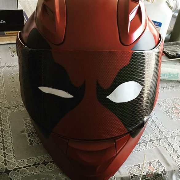 Deadpool Motorcycle Helmets