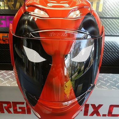 Deadpool Motorcycle Helmets