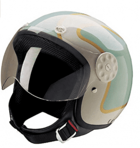 Open Face Helmet Motorcycle Half Helmet DOT/ECE Approved Motorbike Crash Helmet with Sun Visor Retro Vintage Style Motorbike Vespa Jet Helmet for Kids Youth Men Women D,XXL=63~64cm
