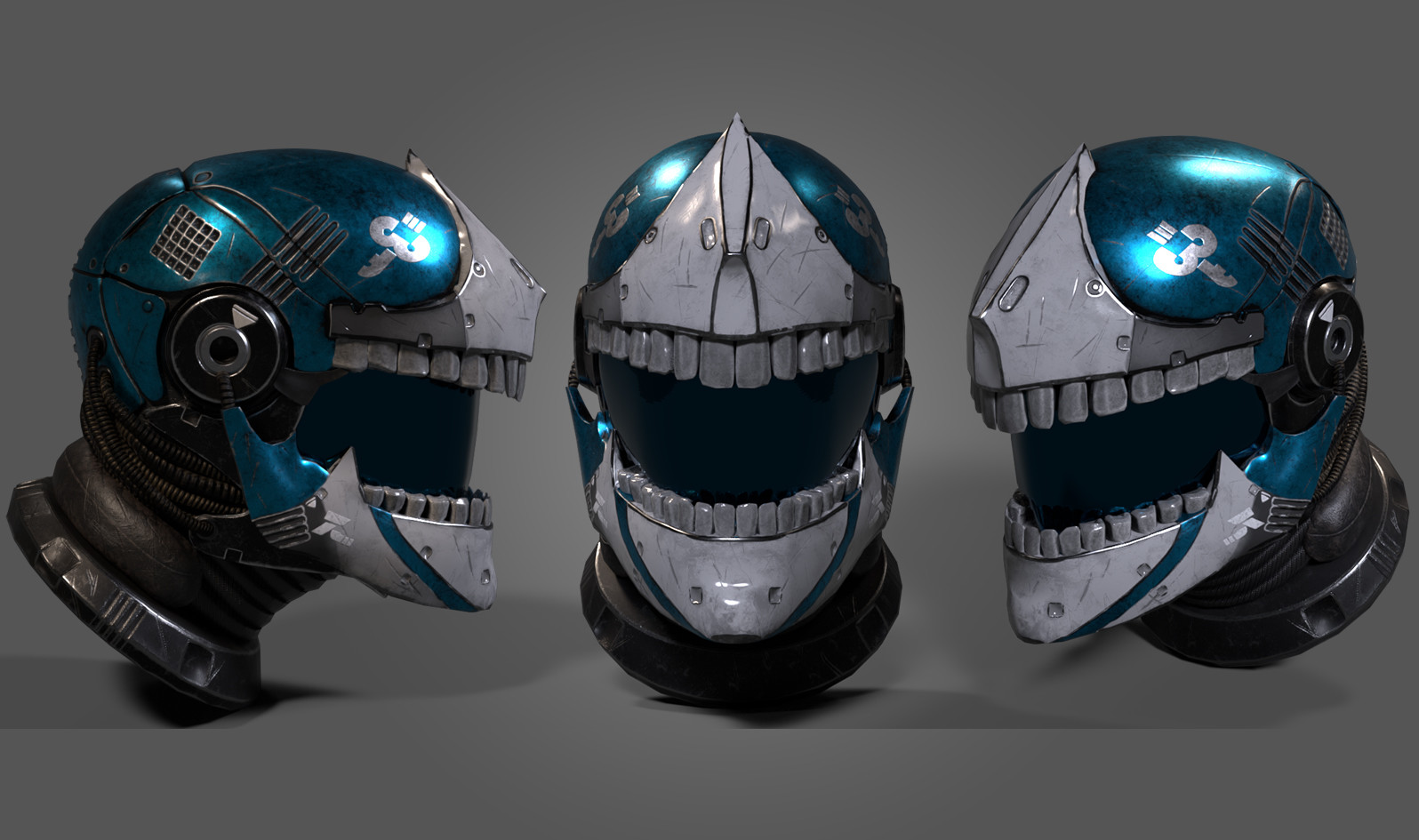 Top 10 Coolest Helmet Concepts on Artstation that could be Motorcycle