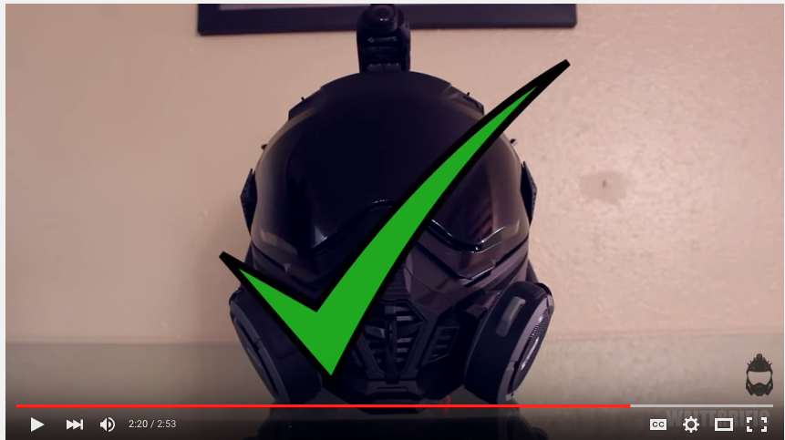 How to make a Venator Mark II Helmet 9