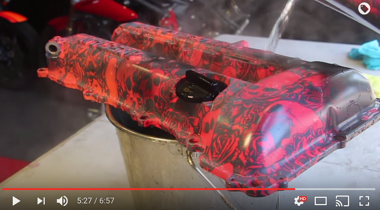 Heat Changing Paint and Hydrographics An Over the Shoulder Look