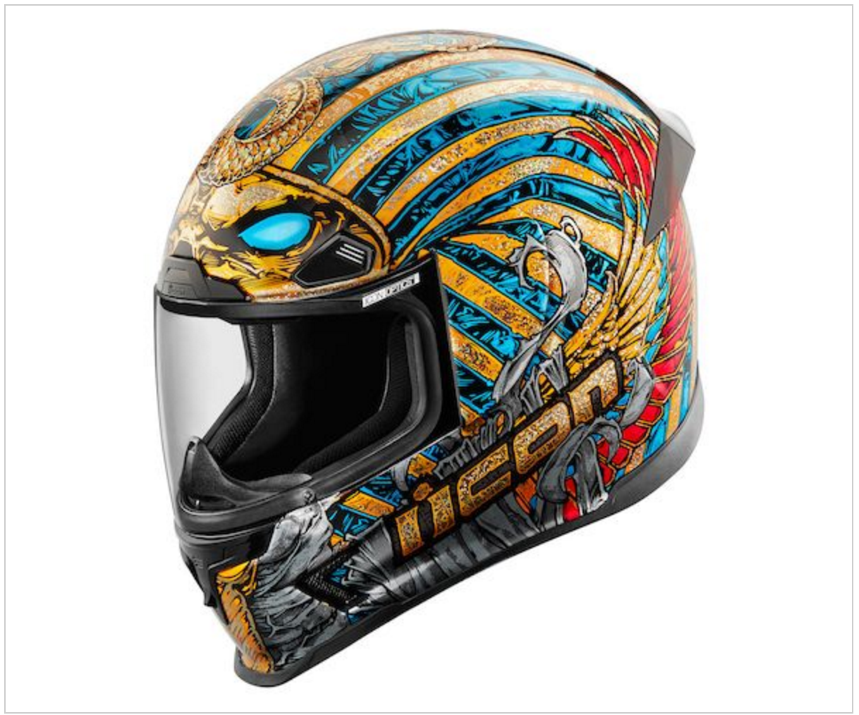 Icon Airframe Pro Pharaoh Helmet Review: The Great Egyptian Appeal in a