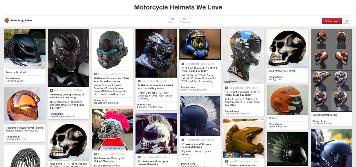 Motorcycle Helmets we love