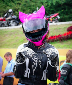 Cat Ear Motorcycle Helmets