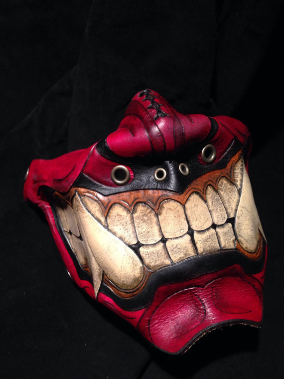 11 Leather Face Masks on Etsy that will turn any old biker into a Badass