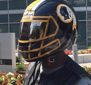 NFL Themed Motorcycle Helmets - The love of Football