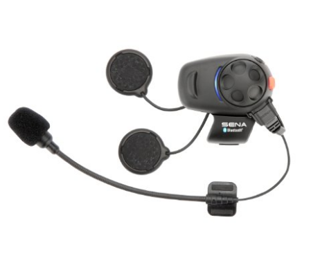 Sena SMH5 01 Low Profile Motorcycle and Scooter Bluetooth Headset Intercom