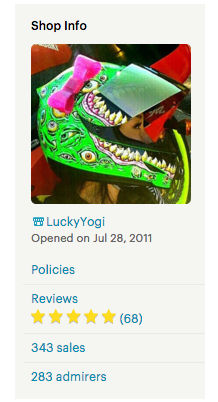 The ORIGINAL Motorcycle Helmet Bow. by LuckyYogi on Etsy