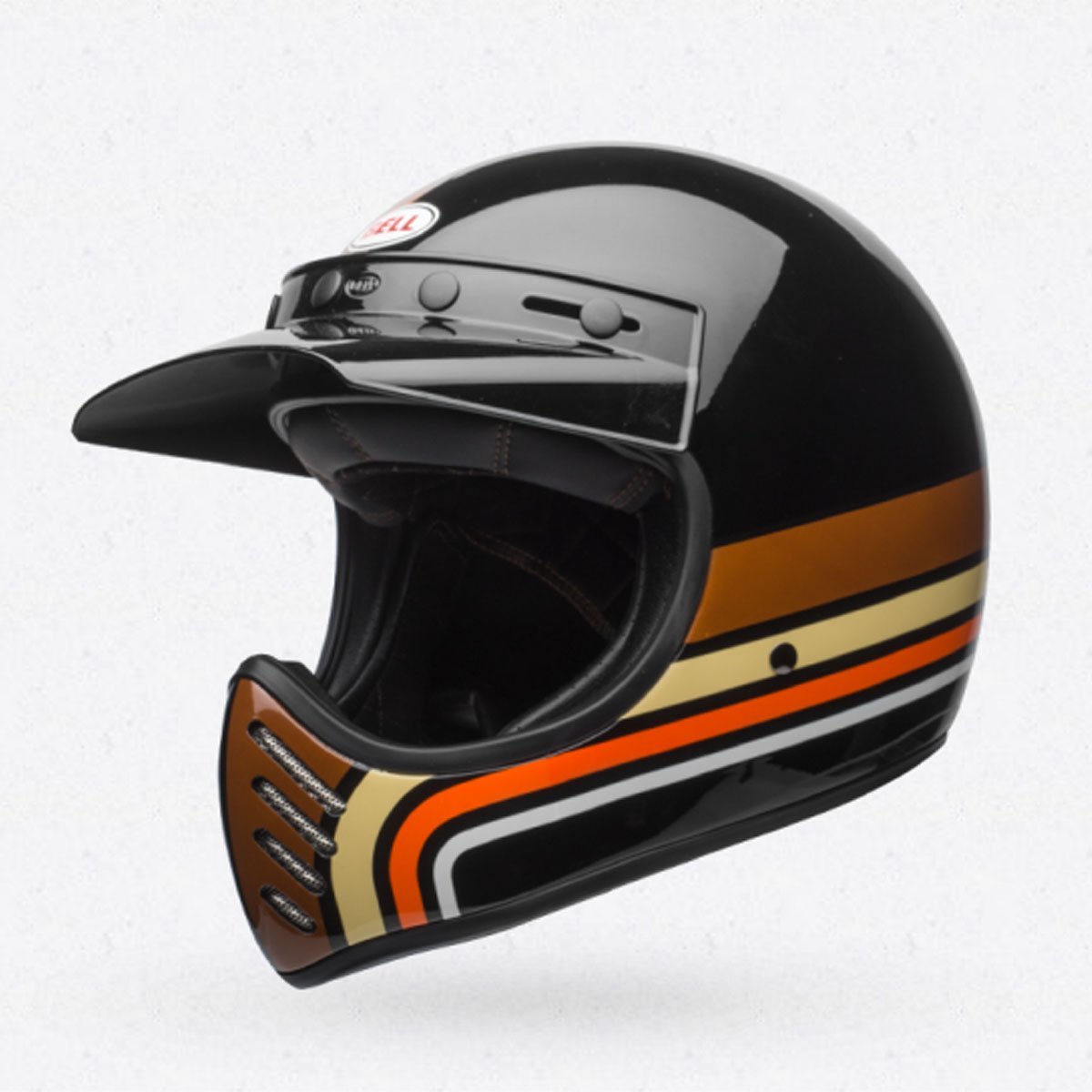 Bell Stripes Adult Moto3 OffRoad Motorcycle Helmet Review