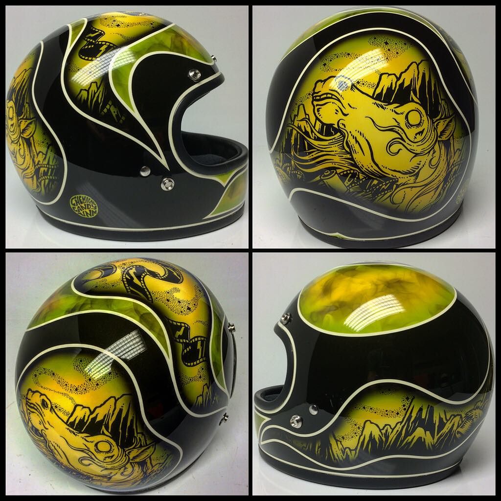 Chemical Candy Custom Motorcycle Helmets that I love updated for 2016