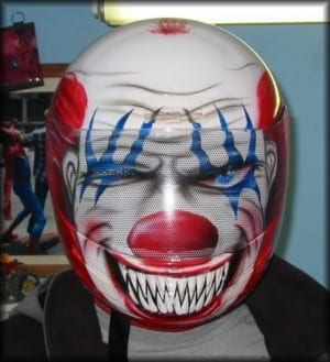 Clown Motorcycle Helmets