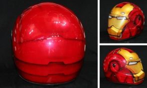The Best Cartoon Motorcycle Helmet Ever. Period. (And a few close 2nd's)
