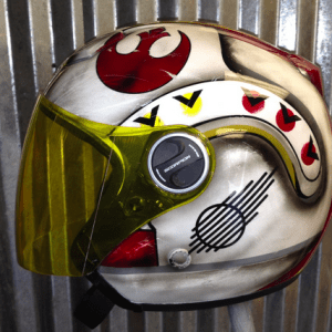 Star Wars Motorcycle Helmets - I am one with the FORCE.